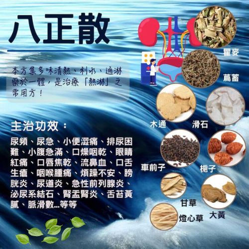 八正散的功效与作用大揭秘,哪些情况用它效果好。
