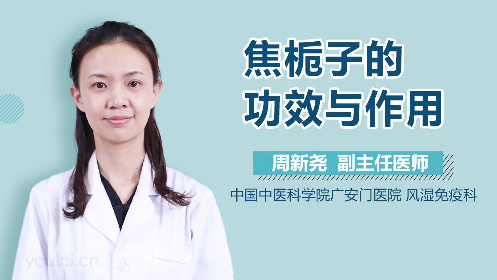 焦栀子的功效与作用是什么?老中医带你简单快速了解!