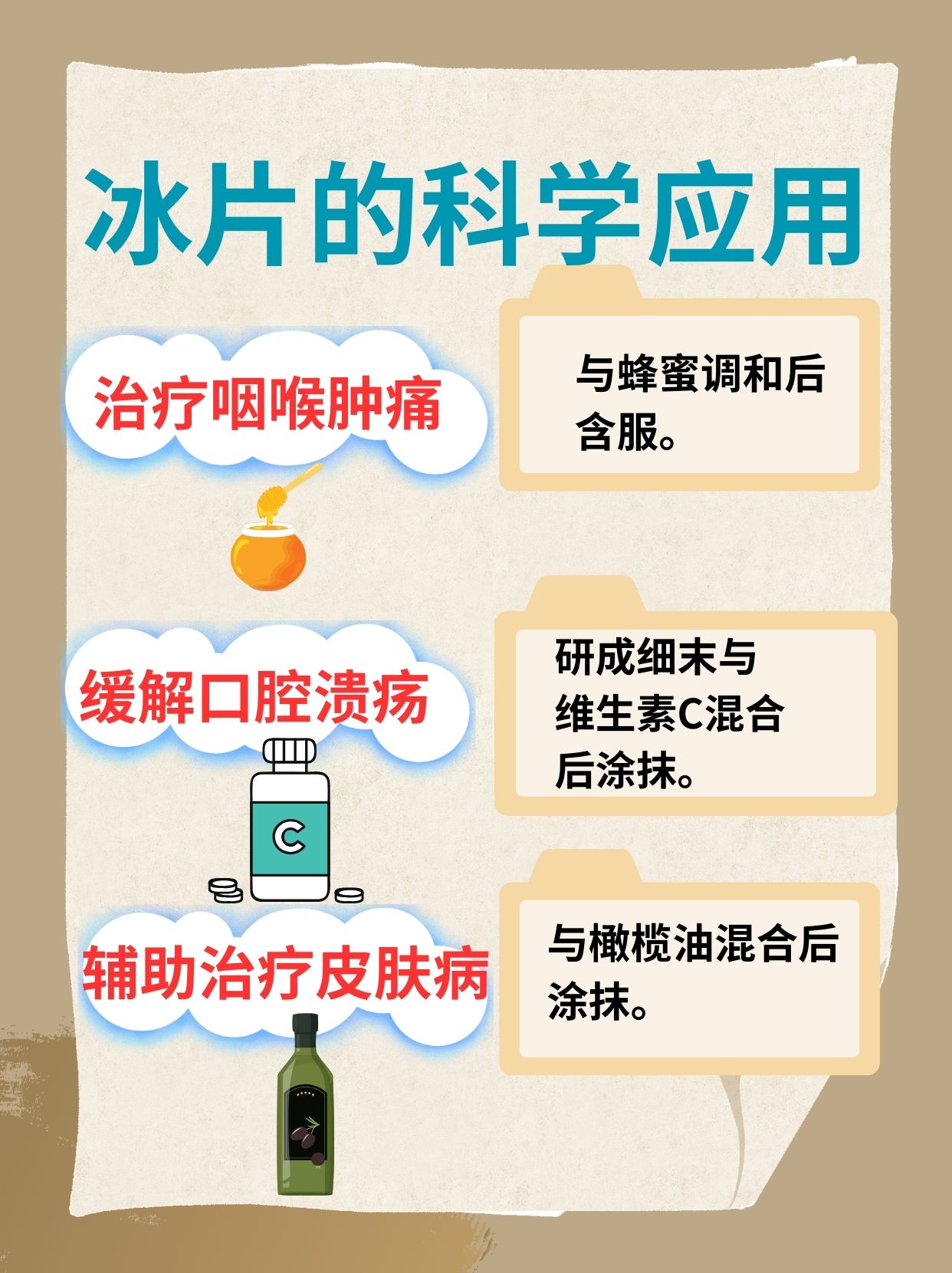 冰片的功效有哪些?老中医告诉你这些妙用!