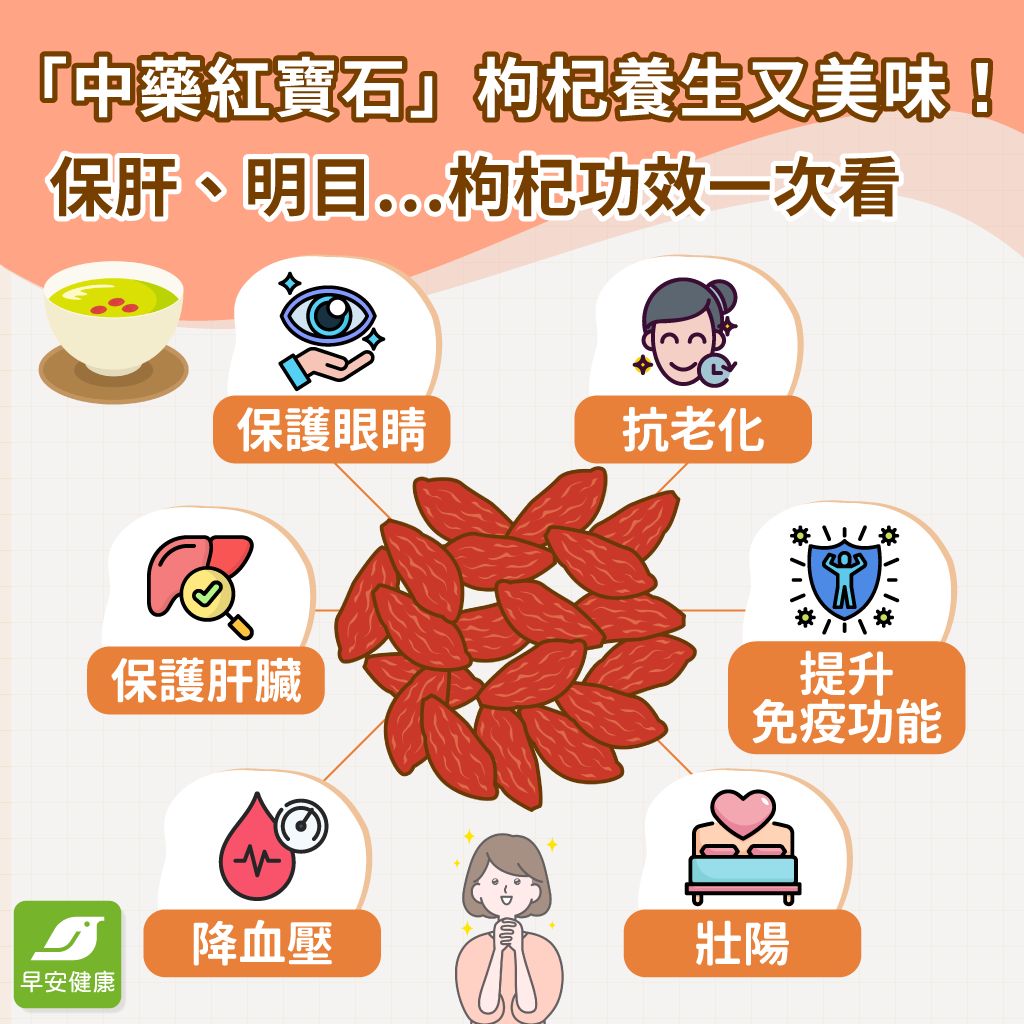 枸杞子功效与作用每天吃几颗?营养师建议别过量!