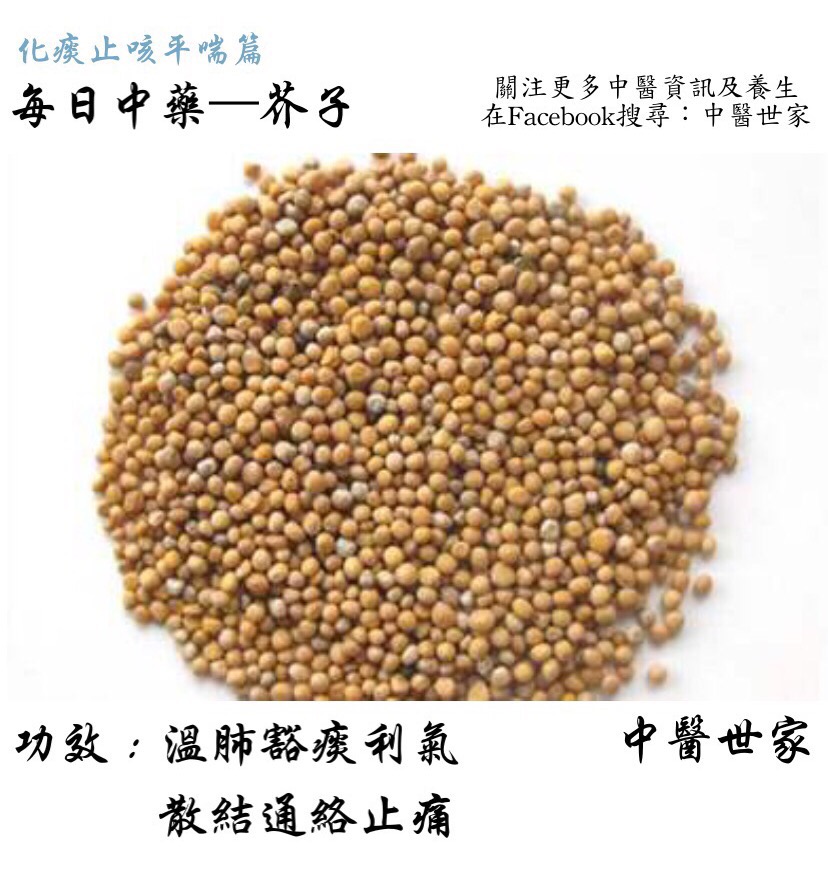 白芥子的功效与作用你知道吗?老中医教你正确用法!