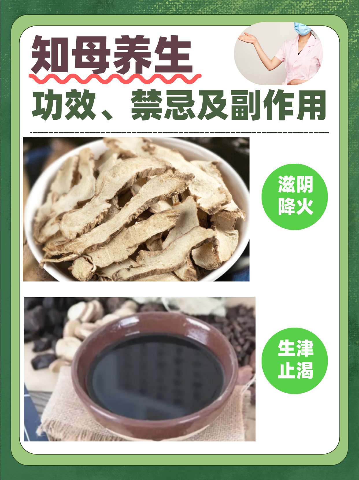 知母的功效有哪些?老中医告诉你这几点大好处!