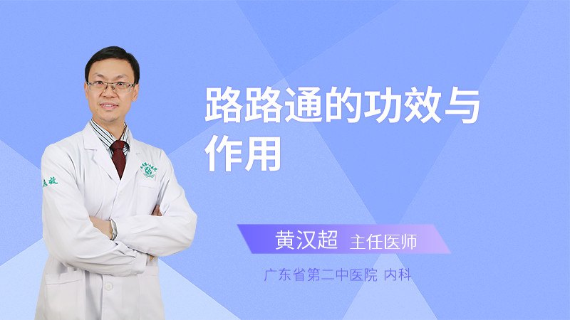 路路通的作用真有那么神奇?这几点功效要知道