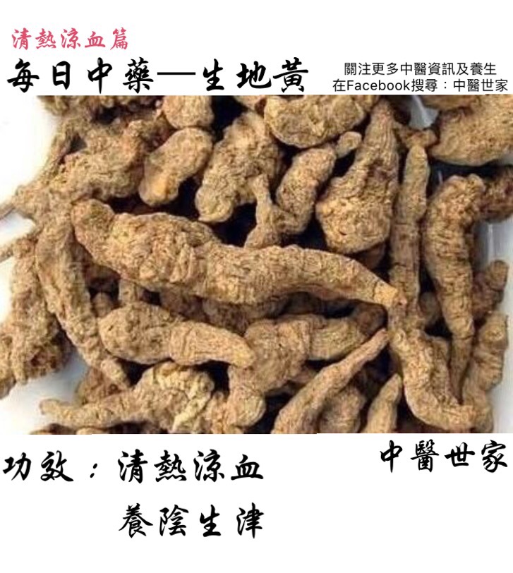 生地黄的功效与作用大盘点，清热凉血效果很不错！